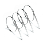 4,6 mm SREBRNE 540C OPASKI ZACISKOWE BALL LOCK ZE STALI NIERDZEWNEJ